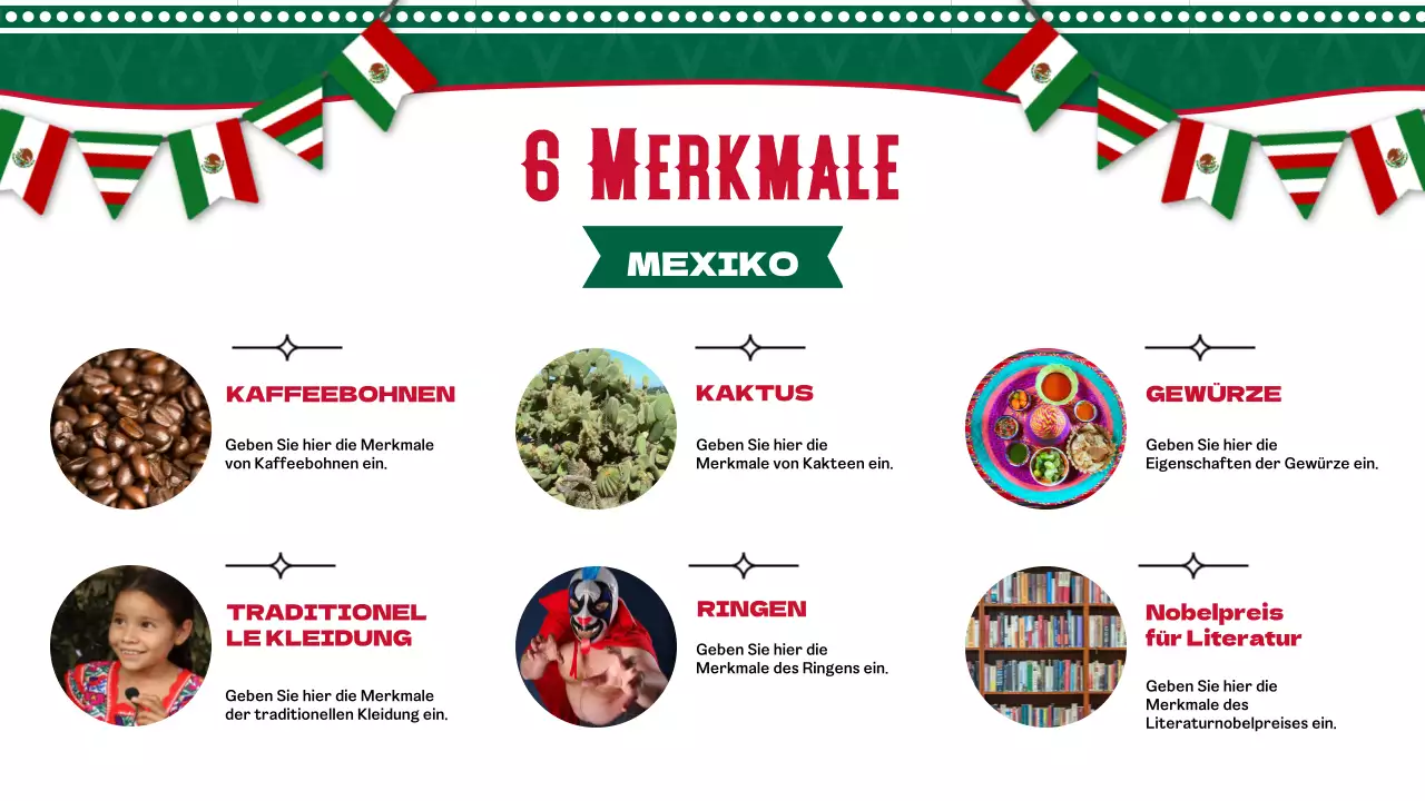 Eine Einführung in das grüne und rote geometrische Mexiko