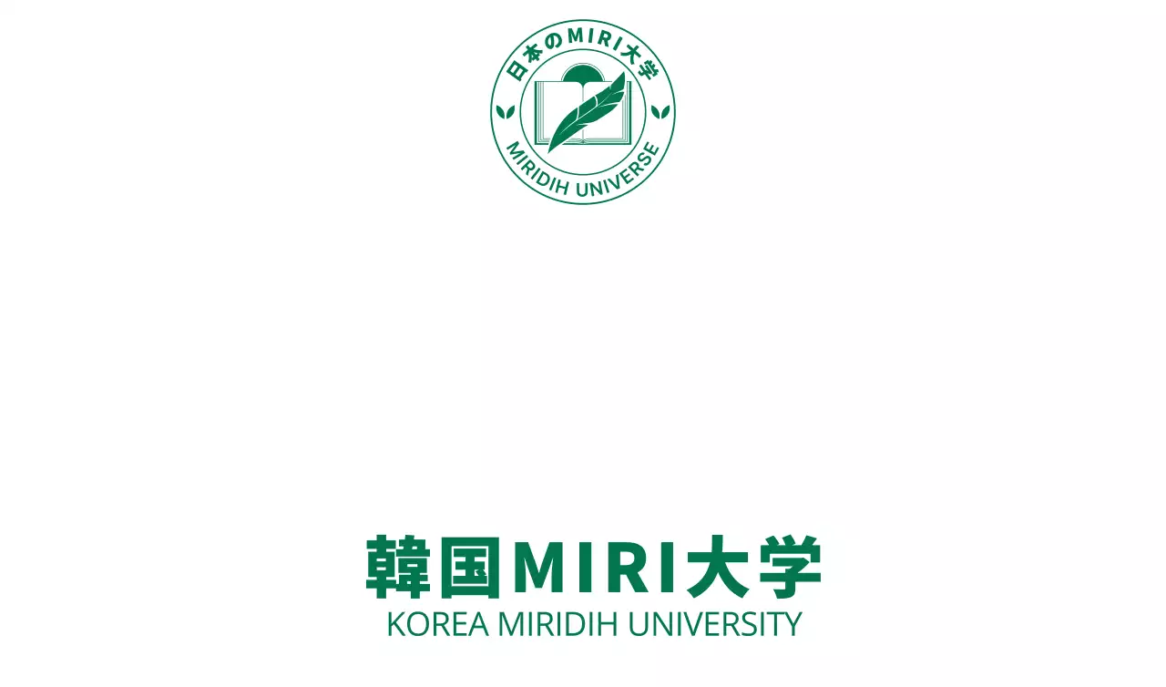 学校を象徴するロゴイラストが入った学校デザイン