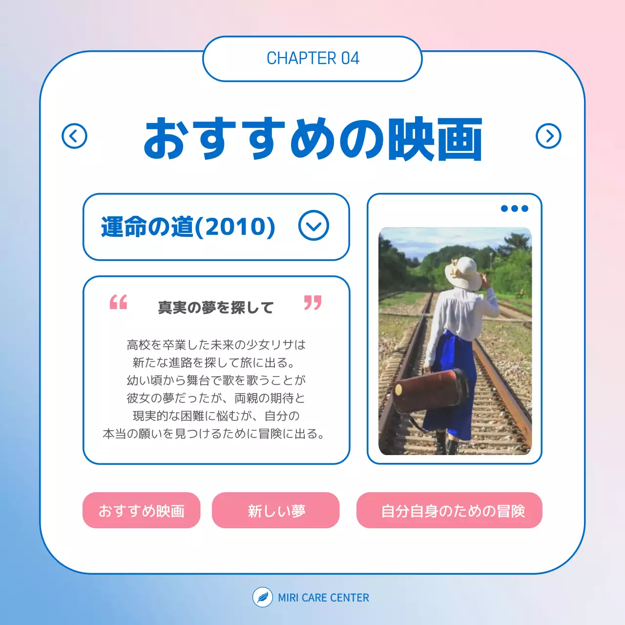 青 シンプル コンサルティング ポスター Instagram カルーセル