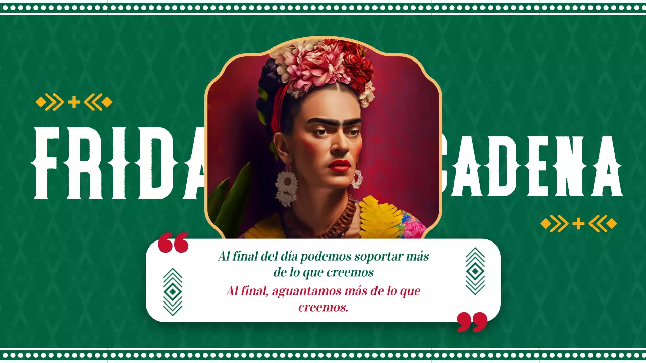 Una introducción al México geométrico verde y rojo