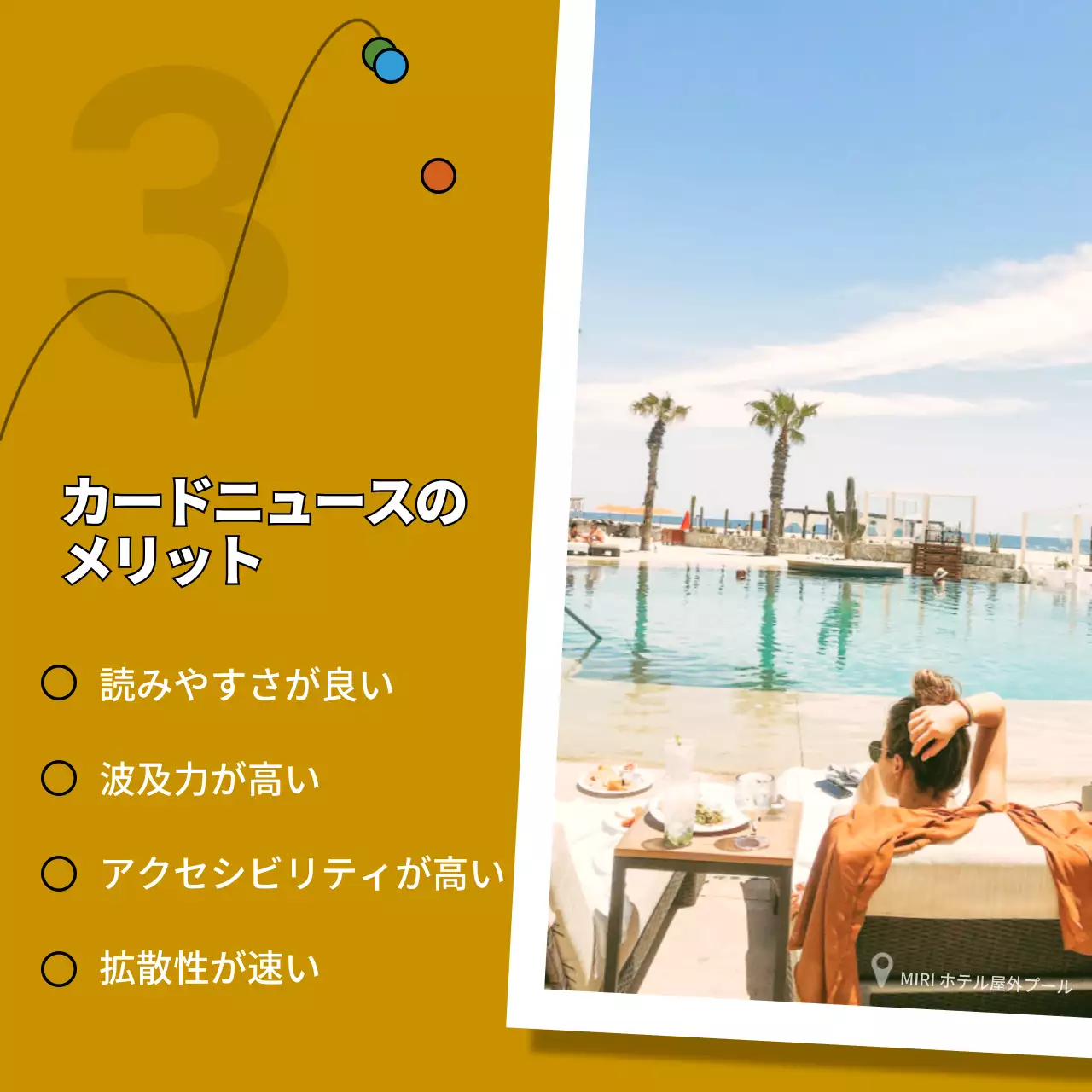 カラフル モダン テンプレート プラン Instagram カルーセル