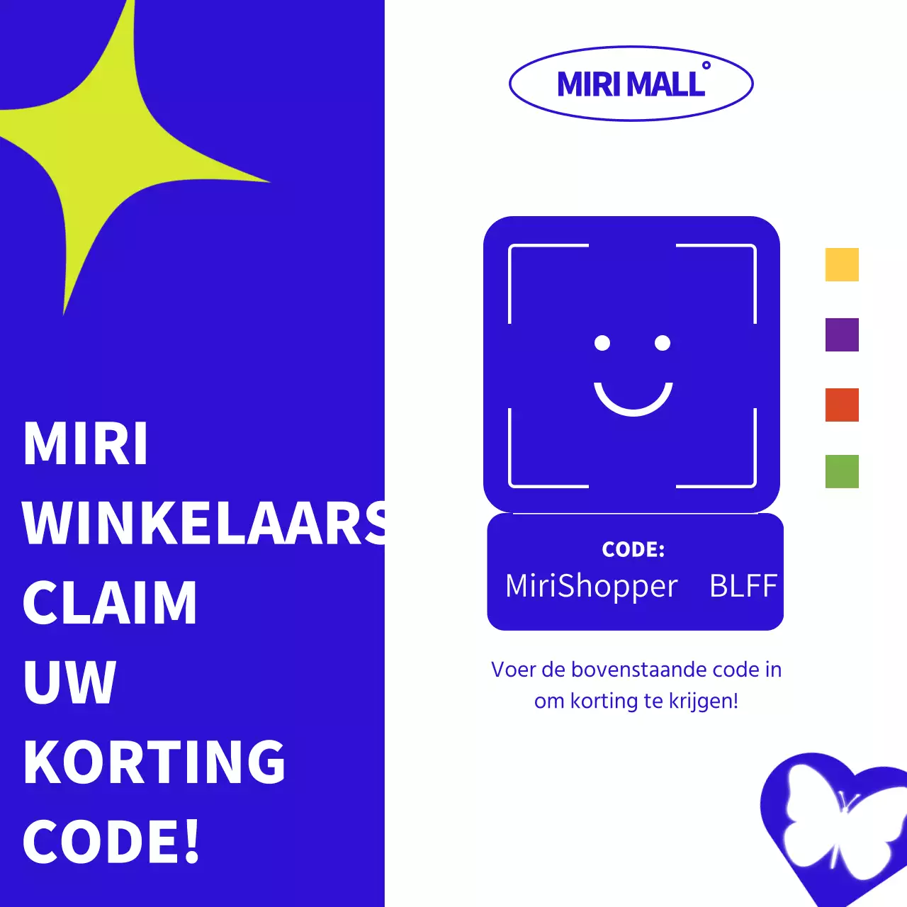 Blauw en Wit Trendy Black Friday aanbiedingen publiciteit