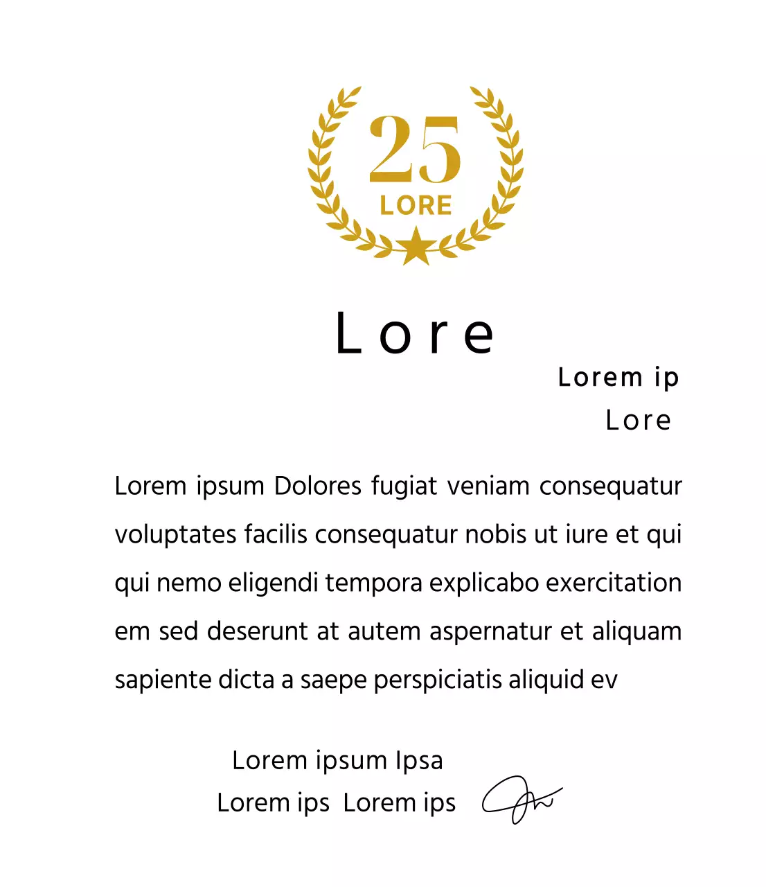 Placa de longevidade com louros e estrelas dourados