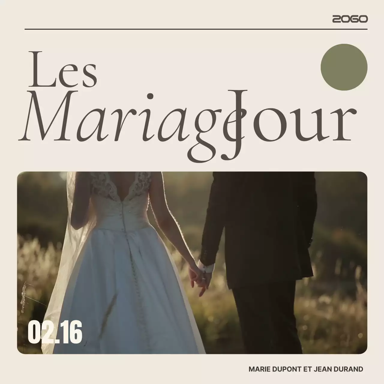 Vidéo apéritive beige simple et facile à réaliser