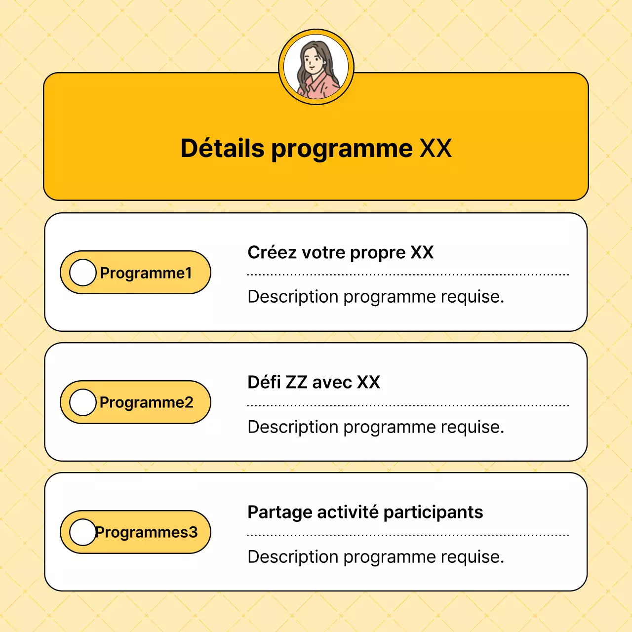 Le contenu simple l'emporte dans le billet jaune