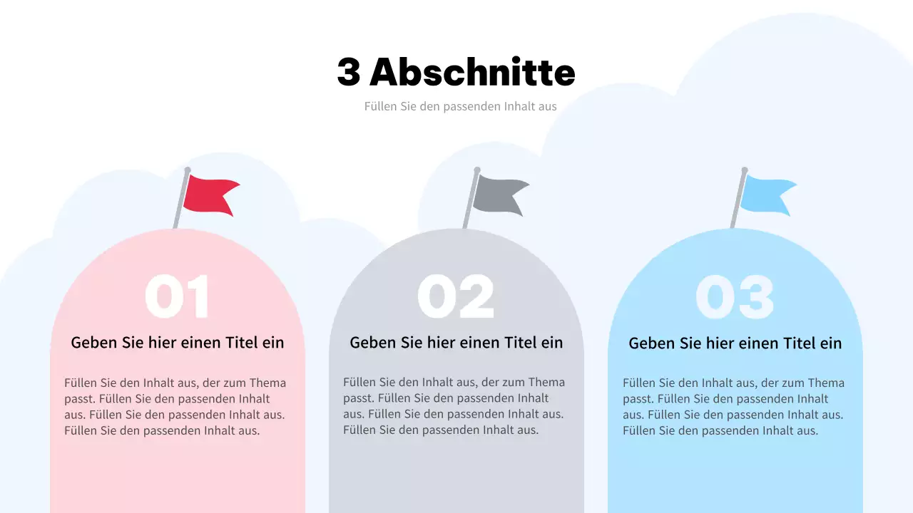 Sky Blue Simple Business Growth Plan