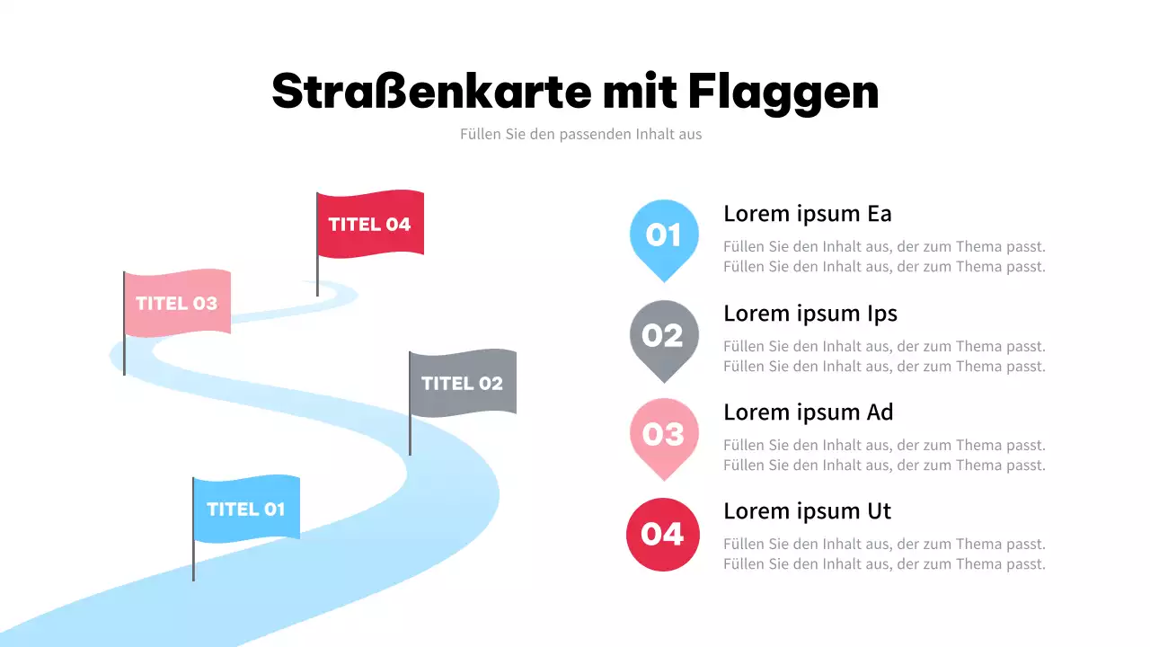 Sky Blue Simple Business Growth Plan