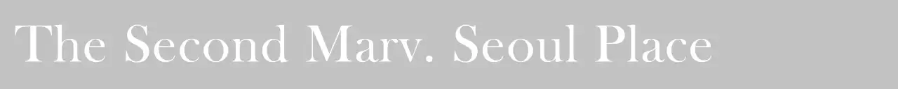 明朝体タイポグラフィが印象的な静的なホテルグッズデザイン。