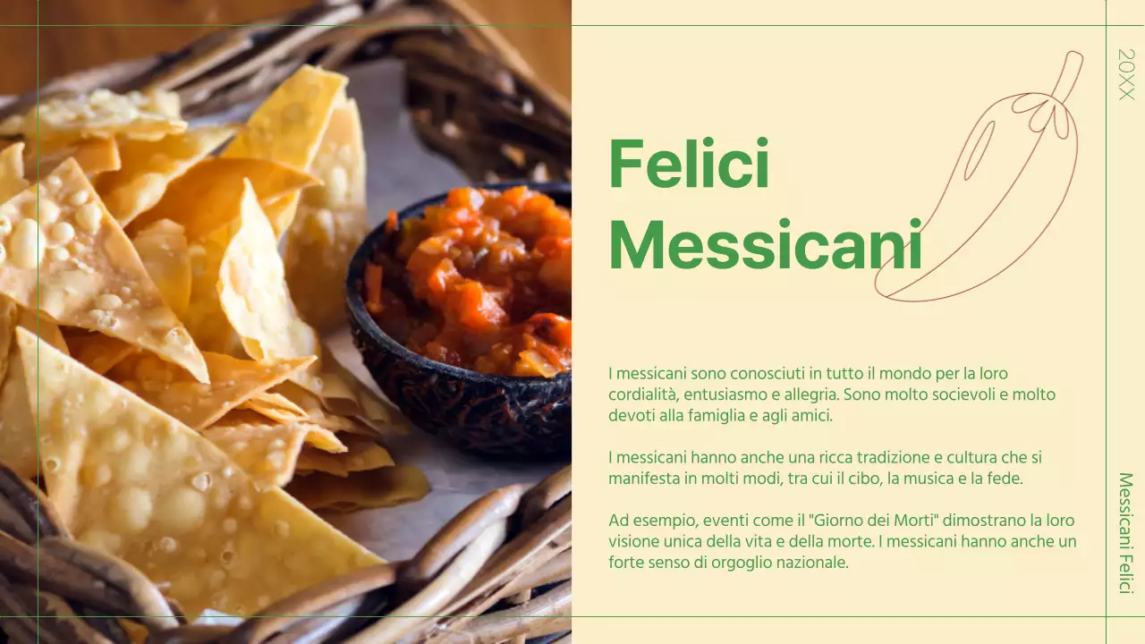 Verde e rosso tropicale Circa l'introduzione del Messico