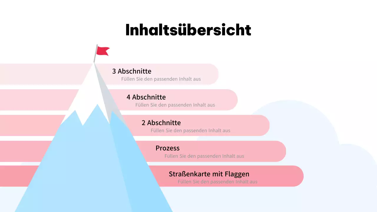 Sky Blue Simple Business Growth Plan