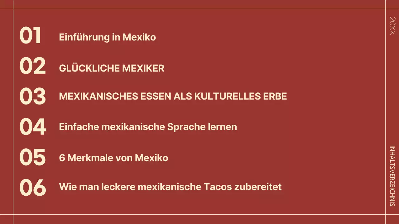 Grün und Rot Tropical Über Mexiko Einführung