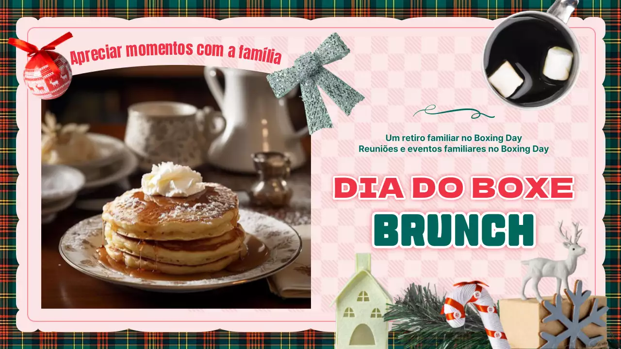 Apresentação do dia do Boxe Vintage Rosa e Verde