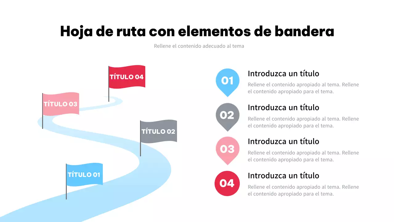 Sky Blue Plan de crecimiento empresarial sencillo