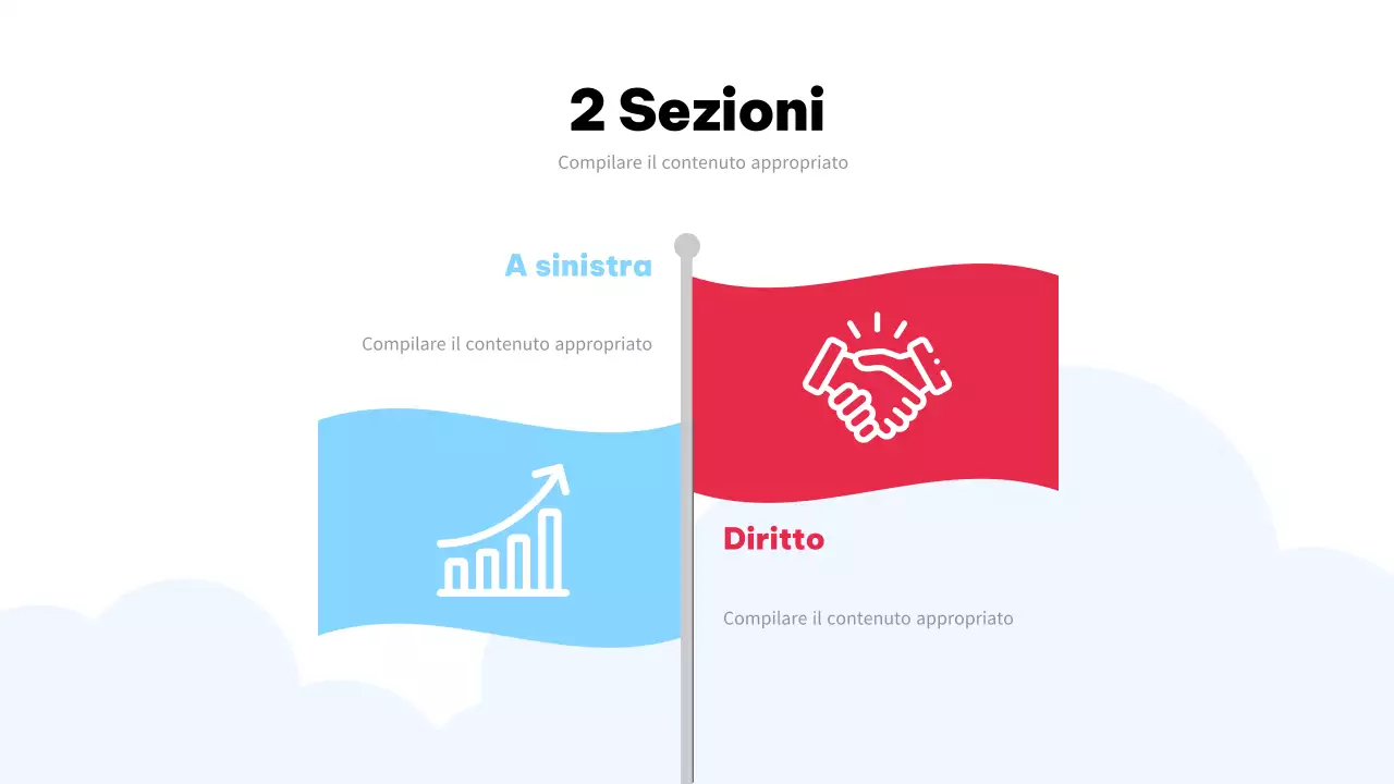 Piano di crescita aziendale semplice Sky Blue