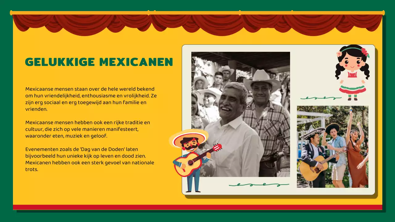 Gele en rode kitsch over Mexico inleiding