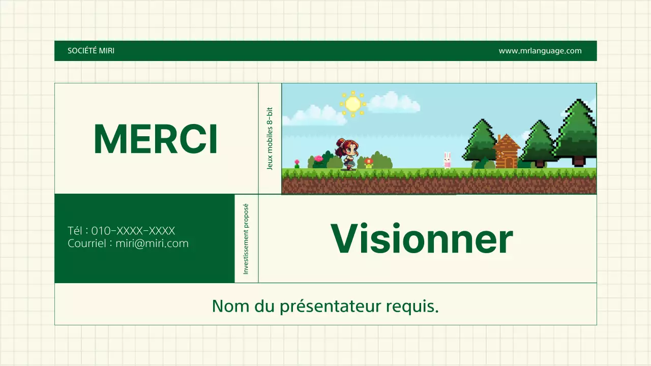 Rapport vert et rétro sur la sensibilité des jeux