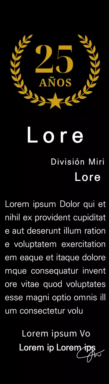 Placa de longevidad con laureles y estrellas dorados