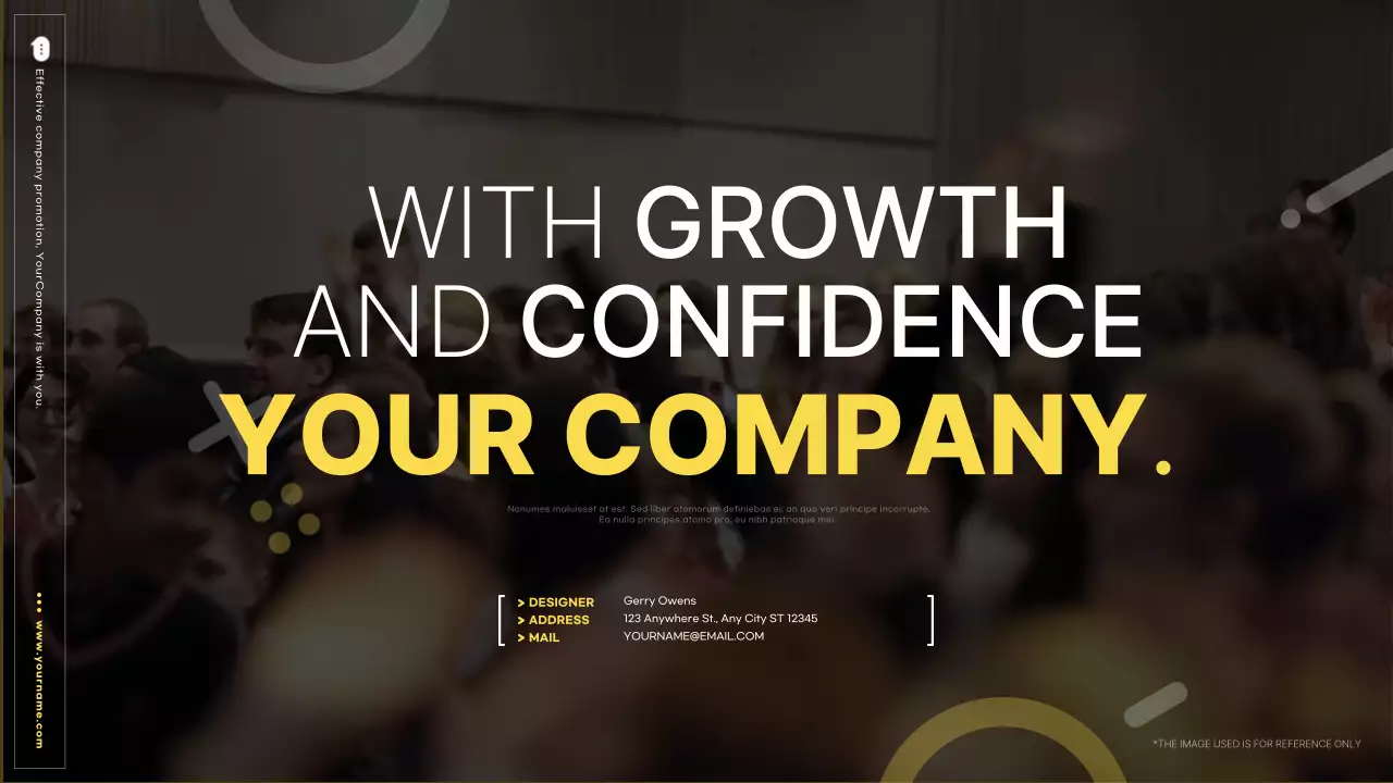 옐로우 모던 가이드 프레젠테이션