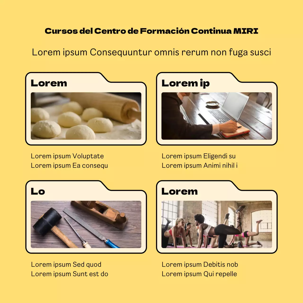 Promover la captación de estudiantes para el centro amarillo de aprendizaje permanente