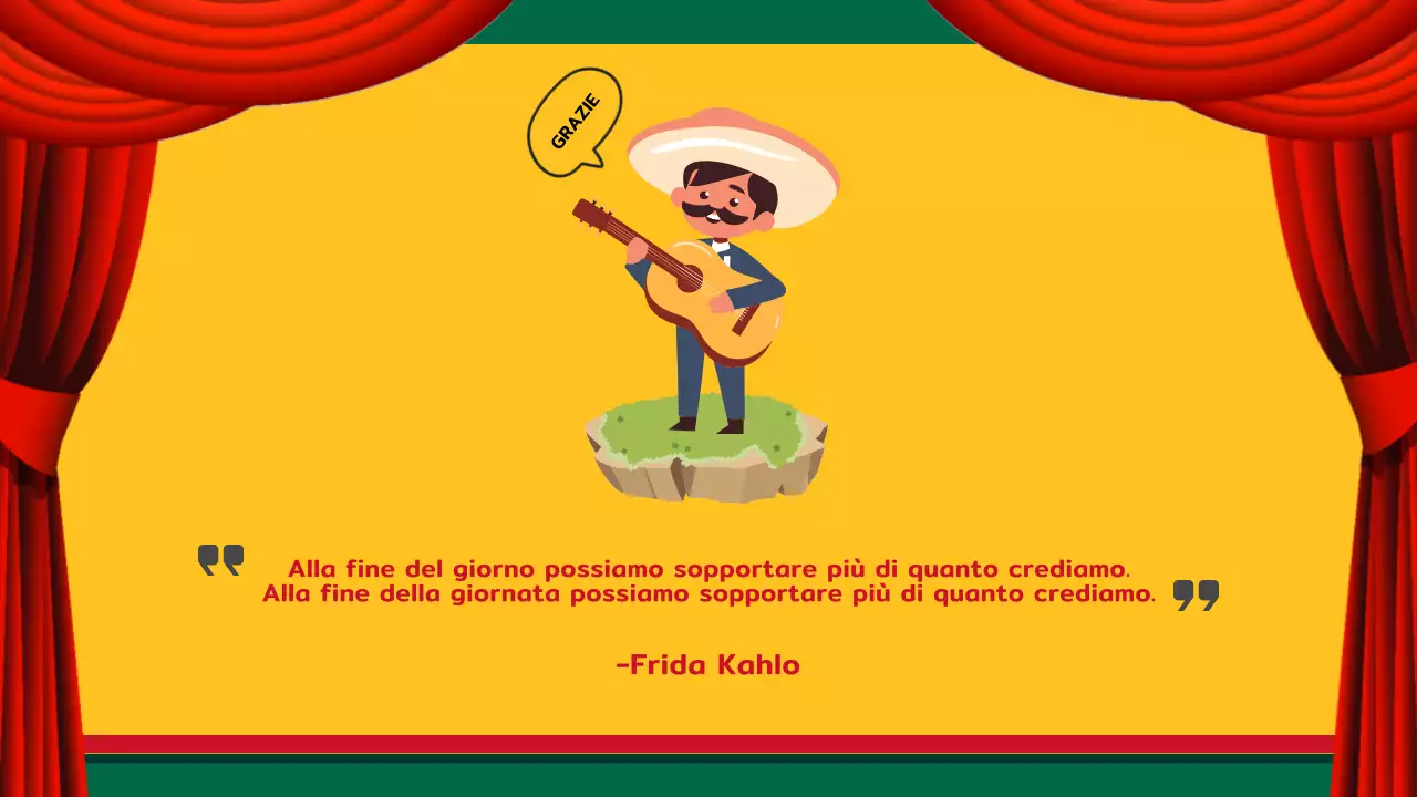 Kitsch giallo e rosso sull'introduzione del Messico