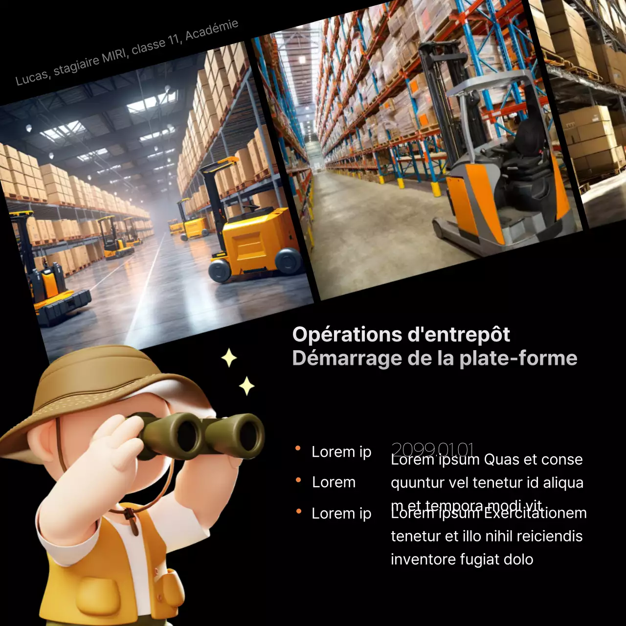 Promouvoir le recrutement en noir et orange