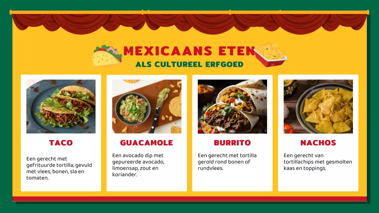 Gele en rode kitsch over Mexico inleiding