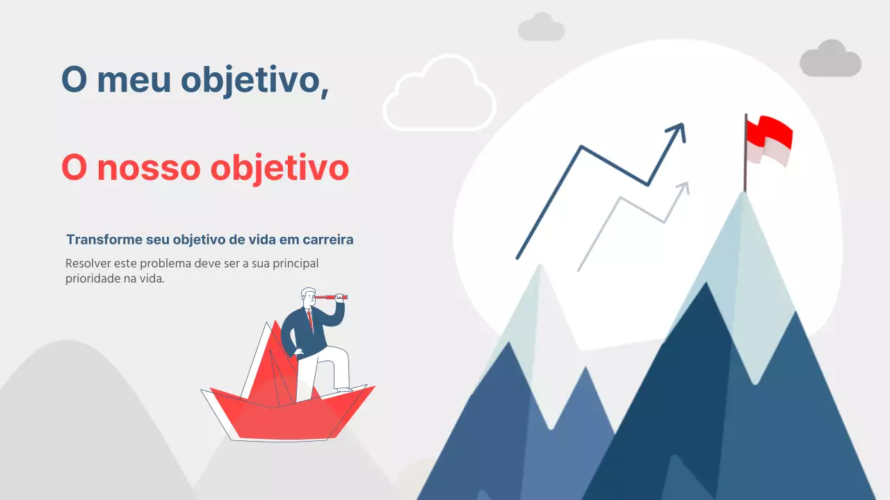 Proposta de Metas e Objectivos Simples Vermelha e Marinha