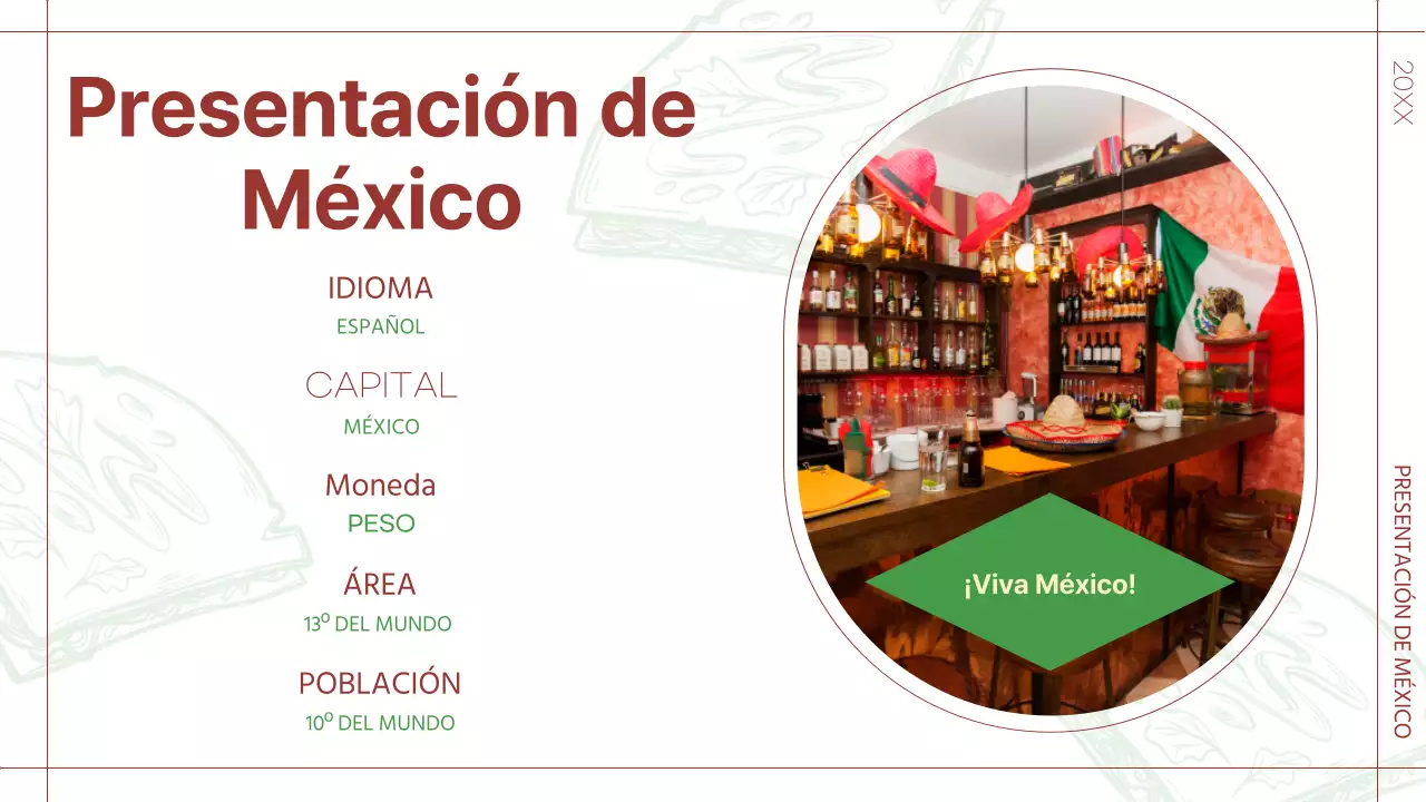Verde y Rojo Tropical Acerca de la introducción de México