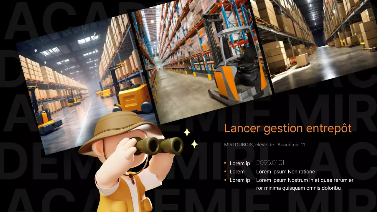 Promouvoir le recrutement en noir et orange