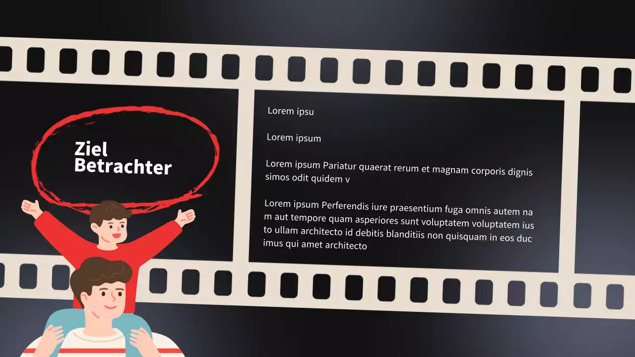 Video Content Plan [Schwarz und Blau Trendy Video Content Planning Vorschlag