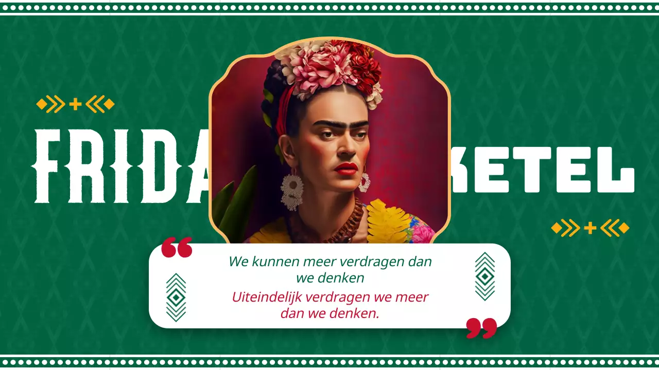 Een inleiding tot groen en rood geometrisch Mexico