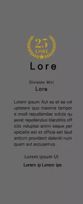 Placa de longevidad con laureles y estrellas dorados