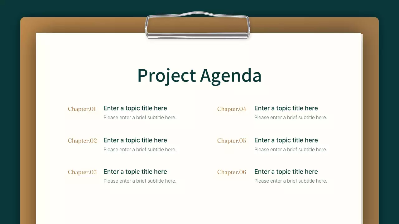 베이지 미니멀 비즈니스 프레젠테이션