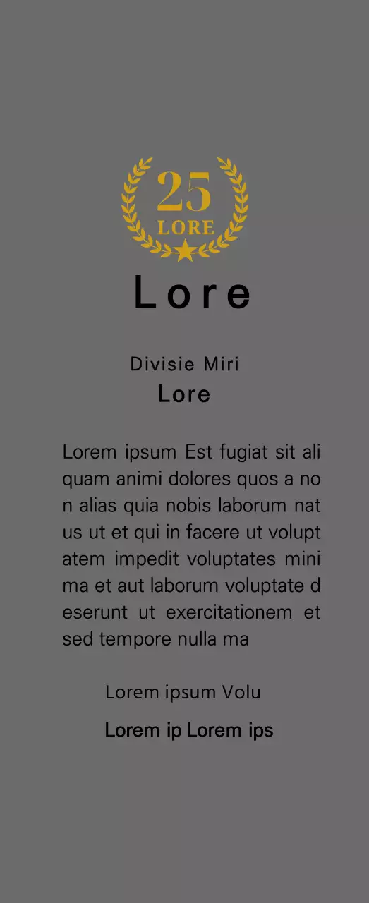 Langleven plaquette met gouden lauweren en sterren