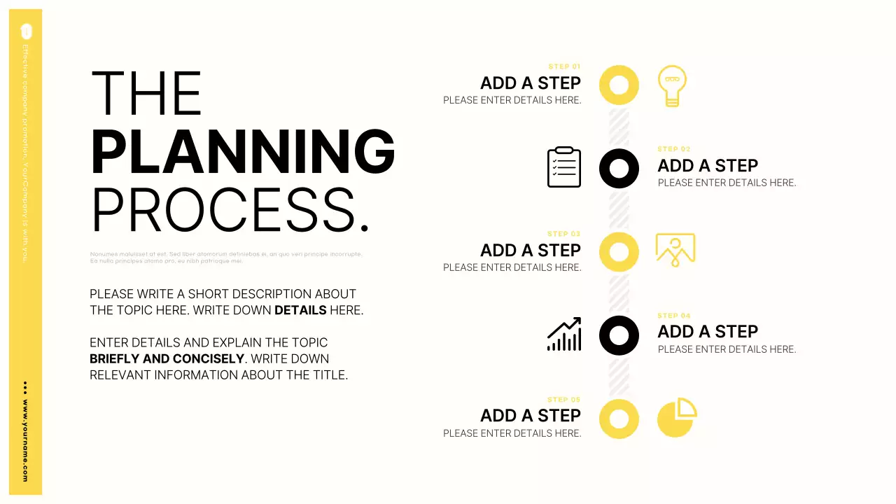 옐로우 모던 가이드 프레젠테이션