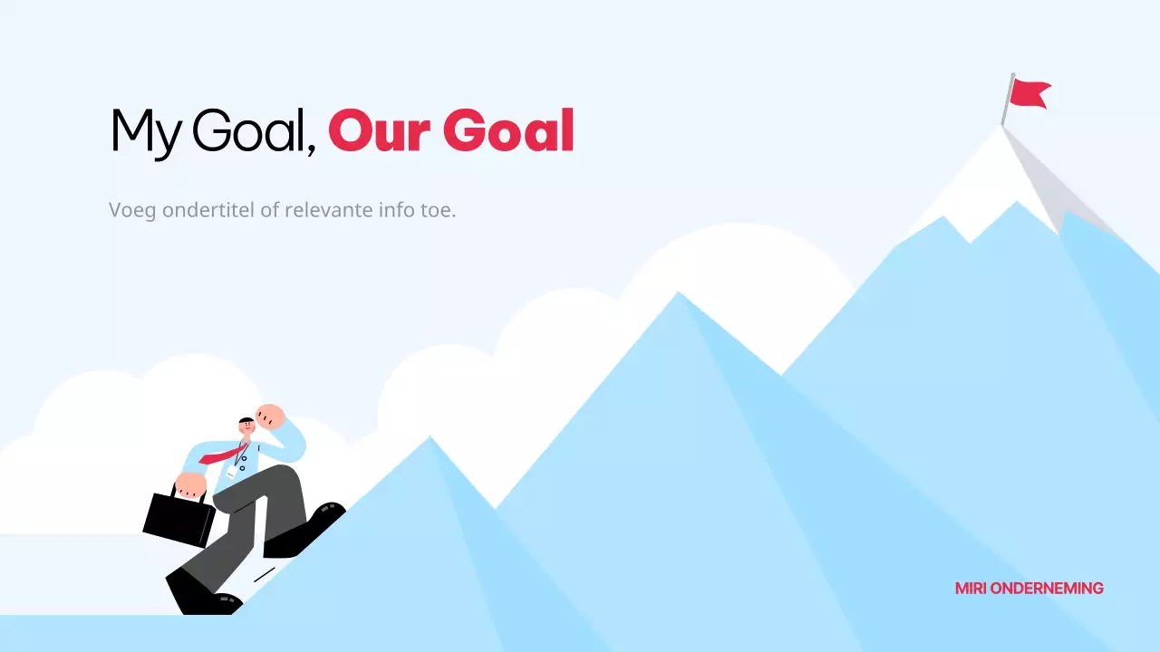 Sky Blue eenvoudig groeiplan