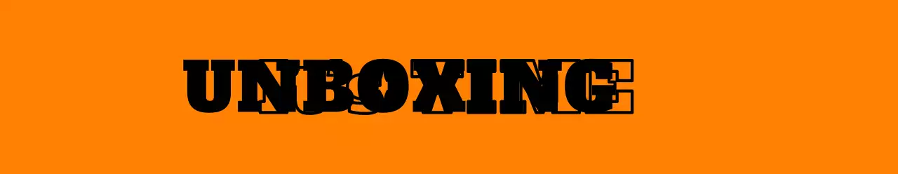 オレンジ色の開梱配送用梱包テープ