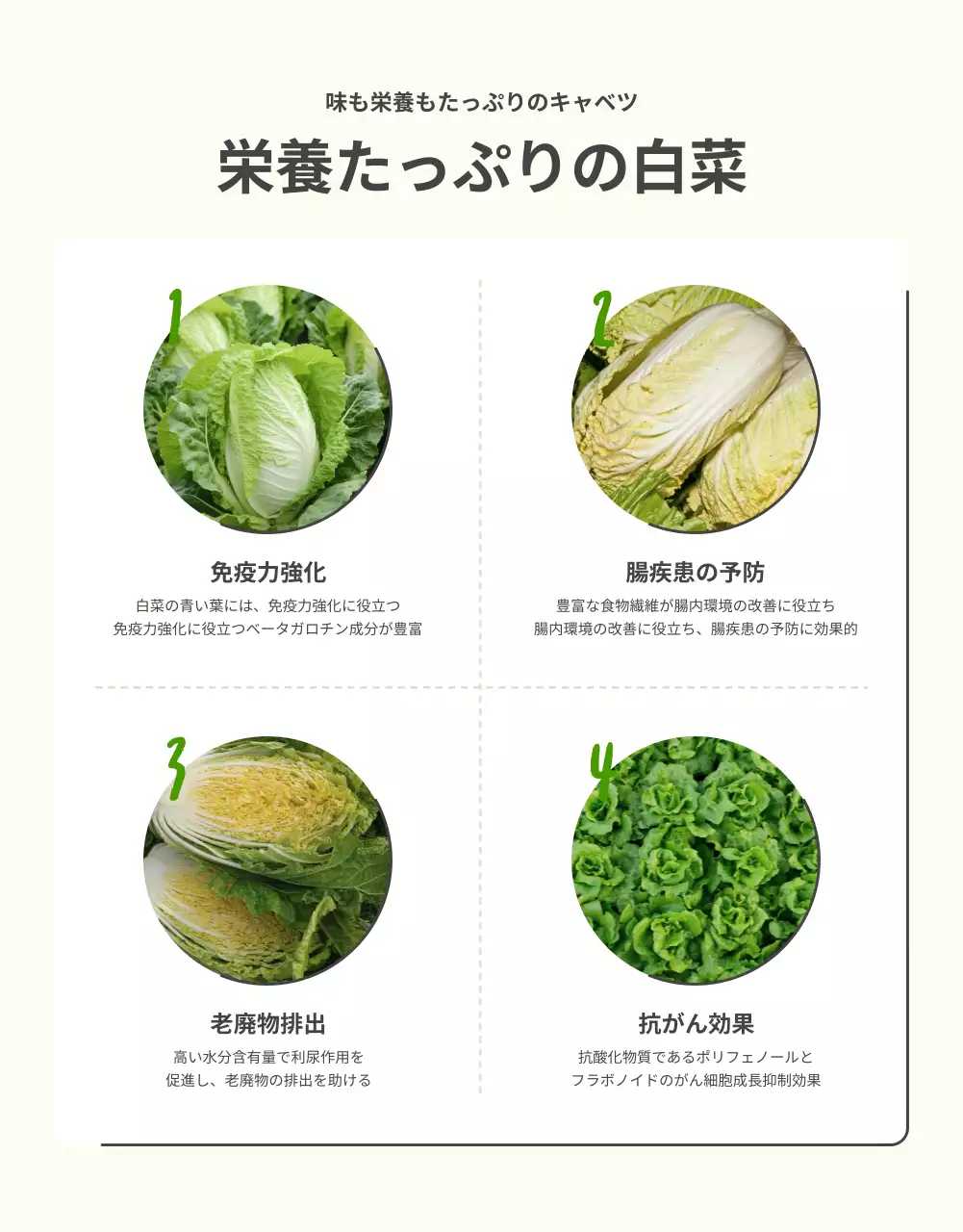 緑 ナチュラル 野菜 ポスター 詳細ページ