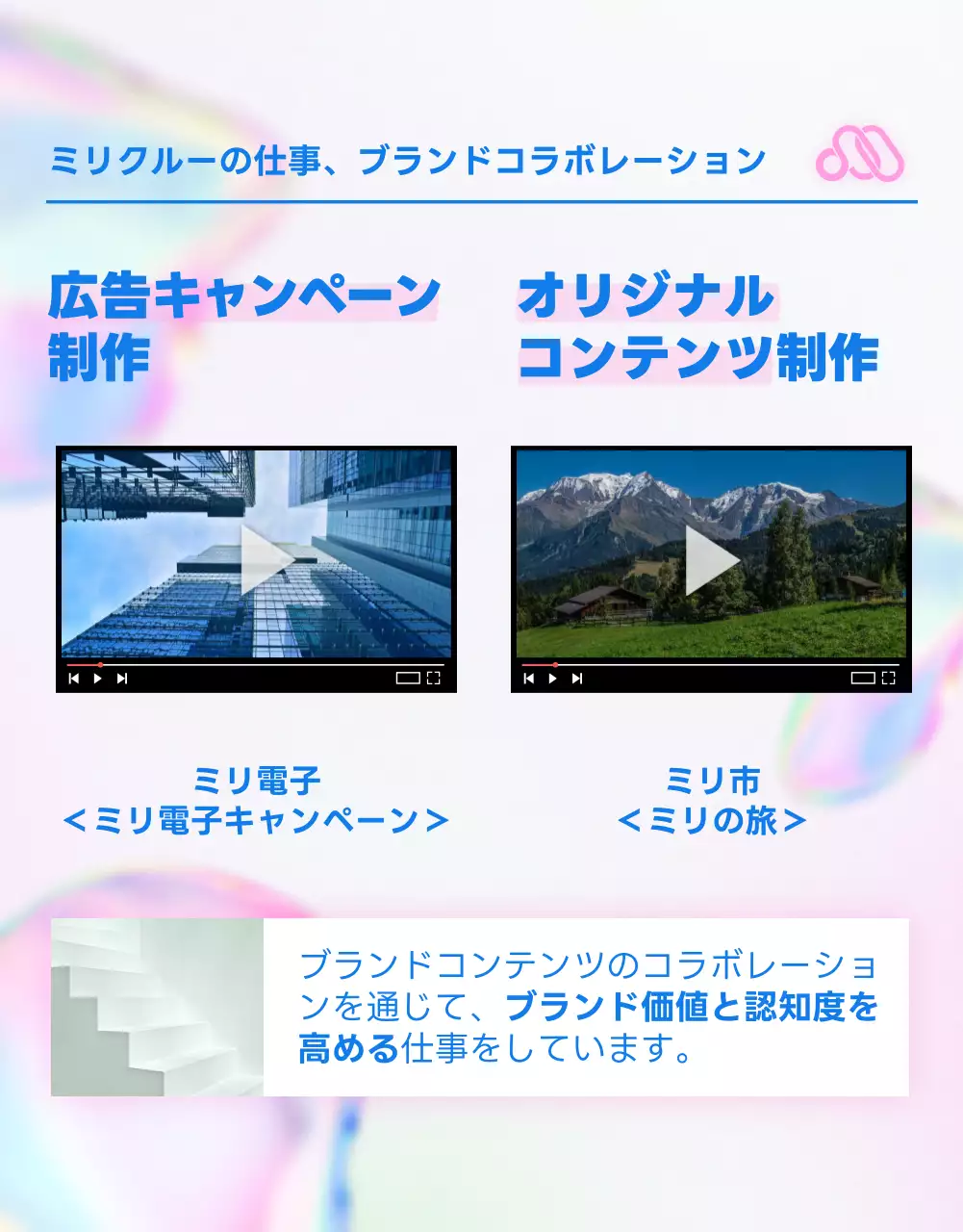 カラフル モダン 採用 ポスター 詳細ページ