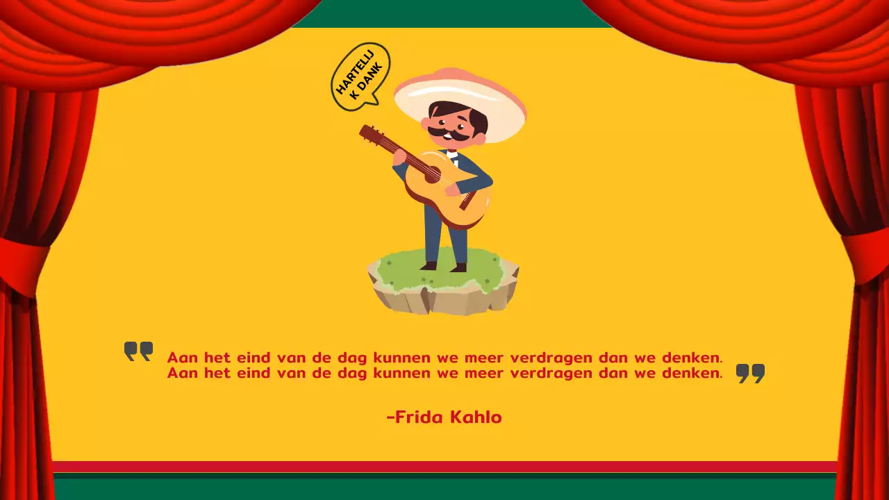 Gele en rode kitsch over Mexico inleiding