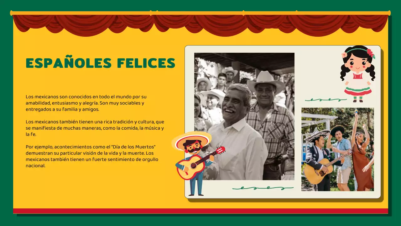 Kitsch amarillo y rojo Sobre la introducción de México