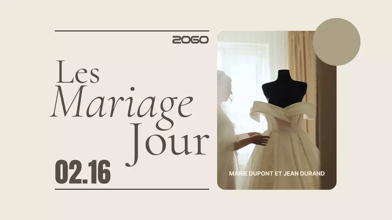 Vidéo apéritive beige simple et facile à réaliser