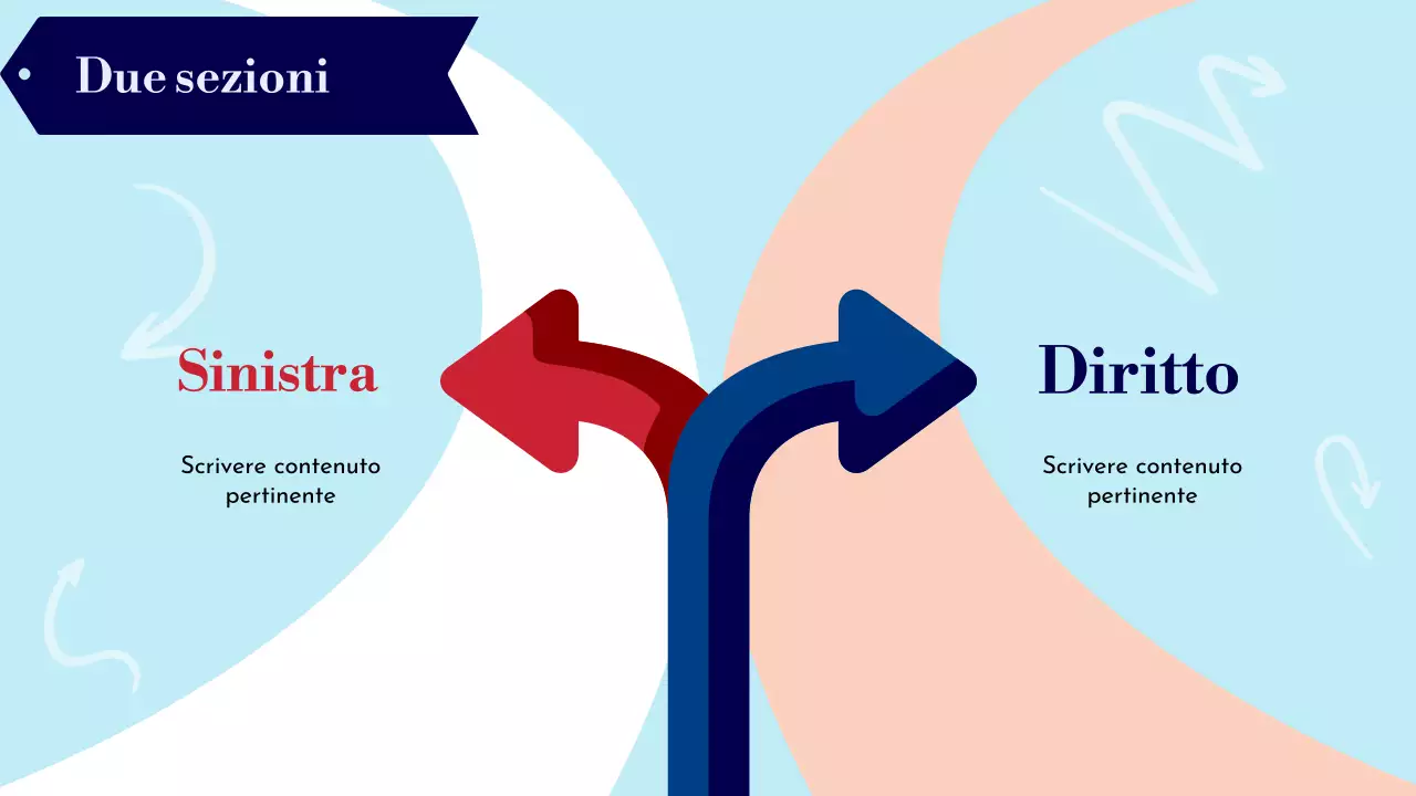 Pianificatore di obiettivi e traguardi di tendenza blu navy e celeste