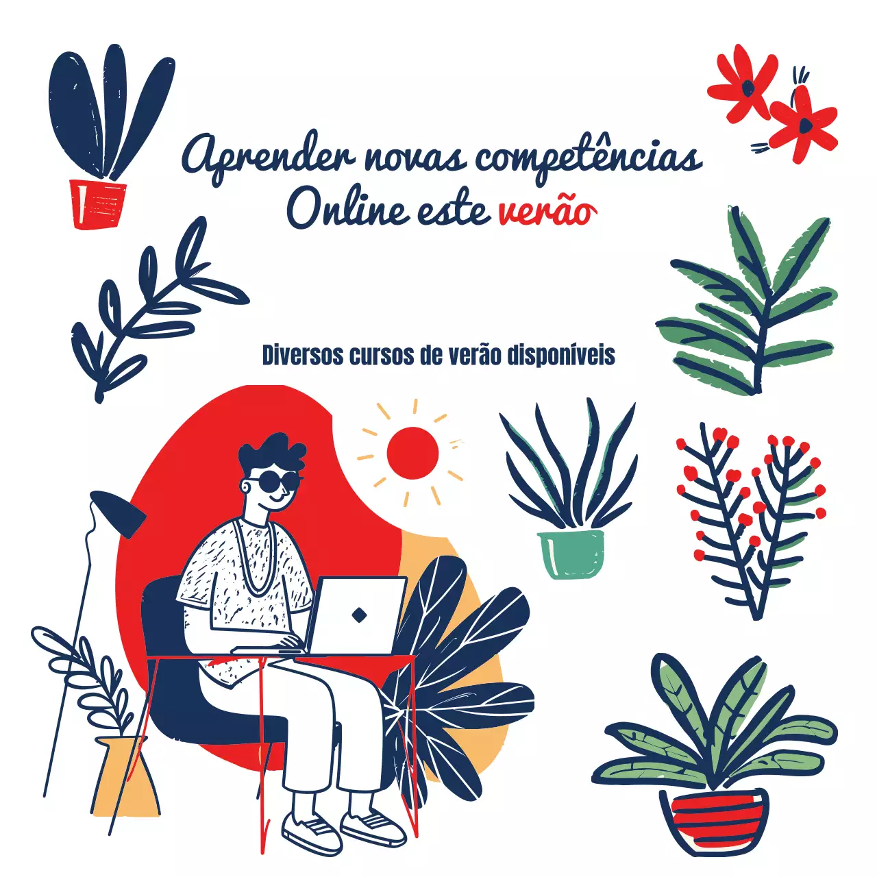 Aprender novas competências em linha este verão