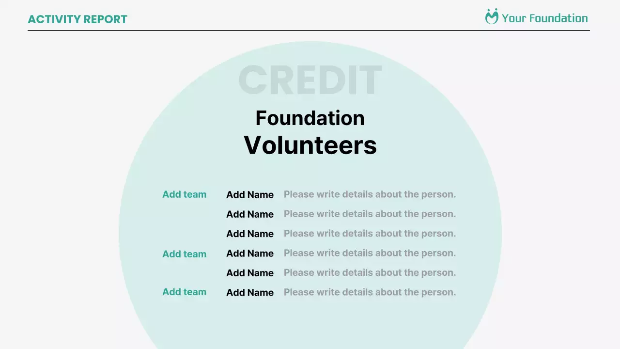 Mint Modern Activity Report Document Presentation