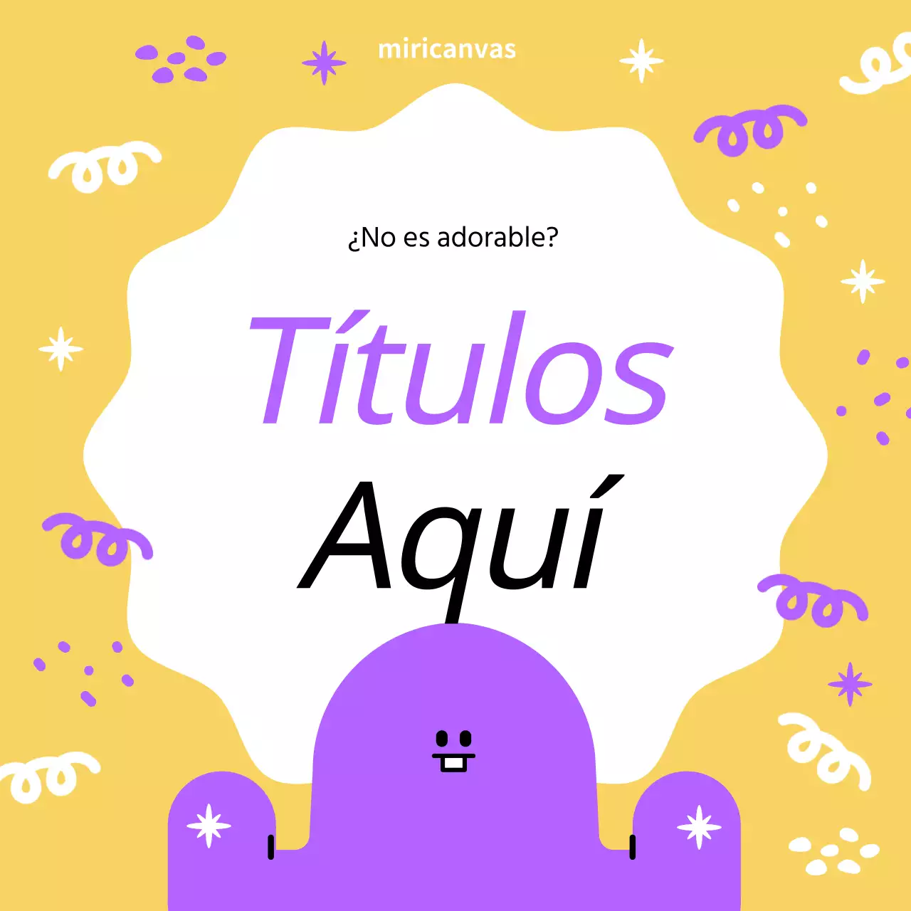 Cubierta del título con un sencillo código de colores en amarillo y morado