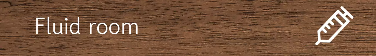 Panduan ikon rumah sakit teks putih latar belakang gelap