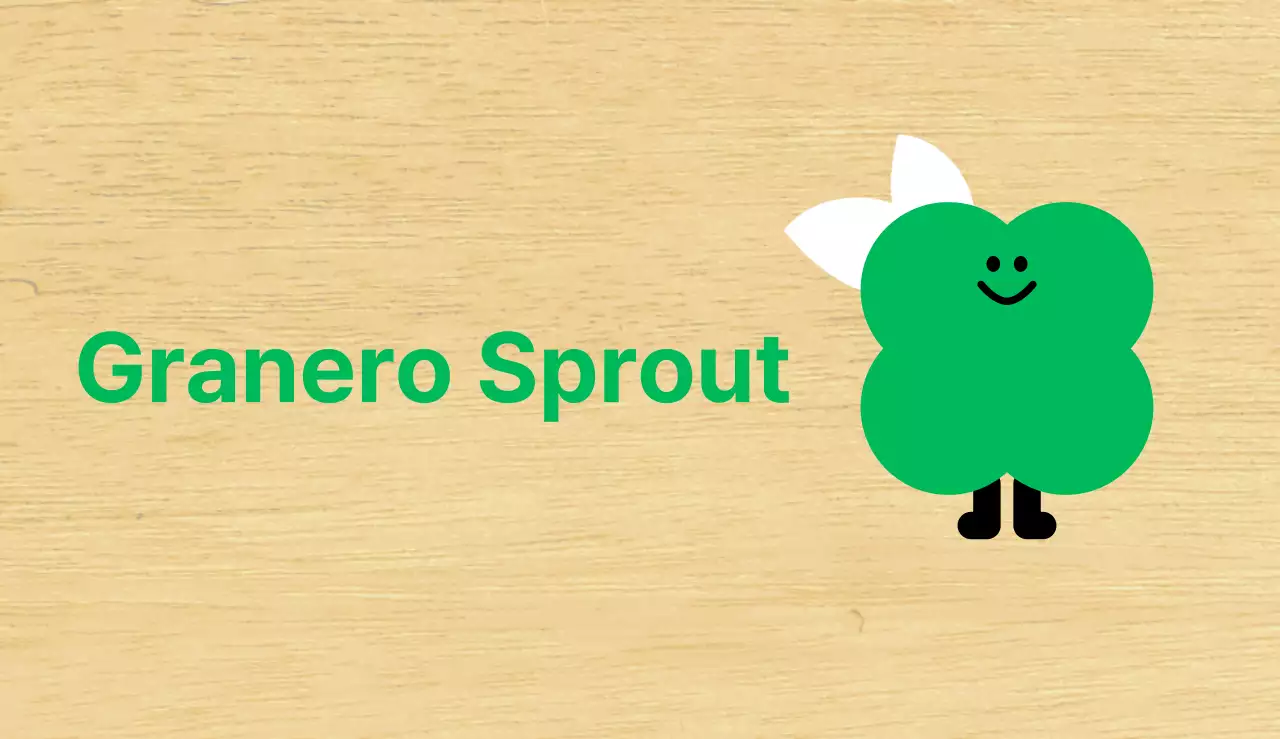 Personaje Planta Verde Simpática Clase de Kindergarten