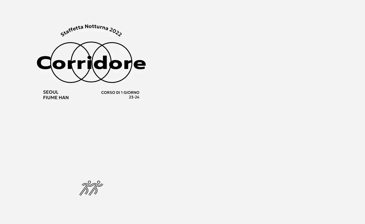 Design a tema maratona con informazioni sul programma di gara