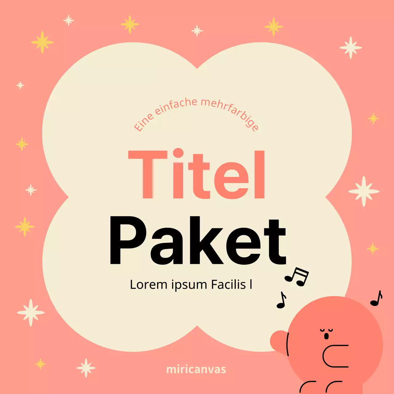 Einfacher, farblich gekennzeichneter Titelumschlag in Gelb und Lila